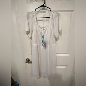 Market and Spruce White Summer Dress
